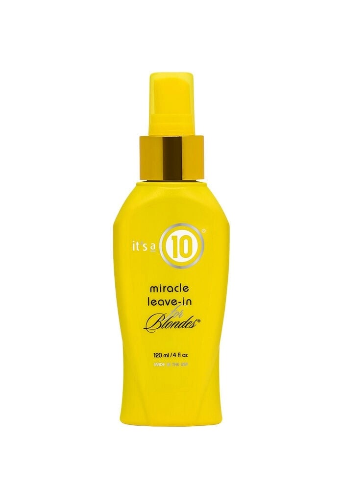 It's a 10 Haircare Miracle Leave-in for Blondes