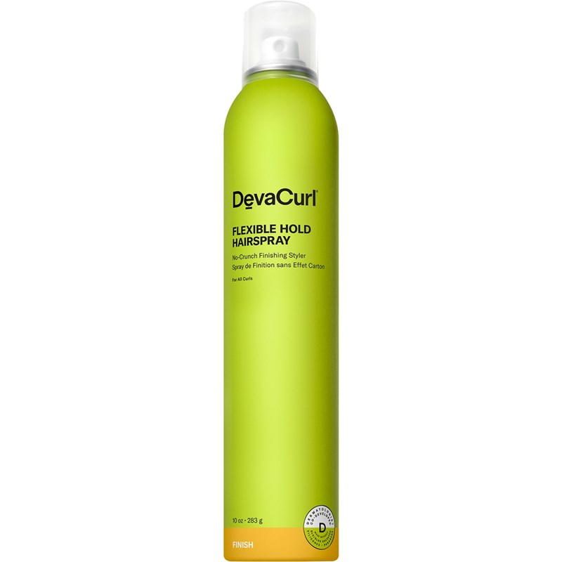 DevaCurl FLEXIBLE HOLD HAIRSPRAY No-Crunch Finishing Styler 10 oz
