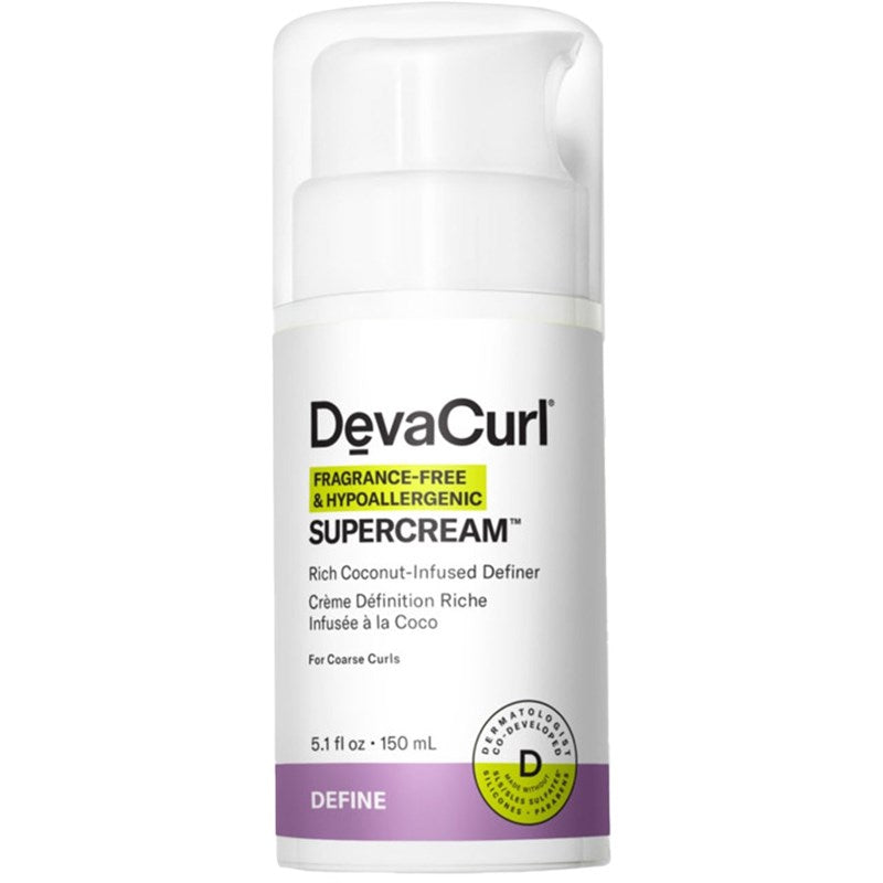 DevaCurl Fragrance-Free & Hypoallergenic SUPERCREAM 5.1oz