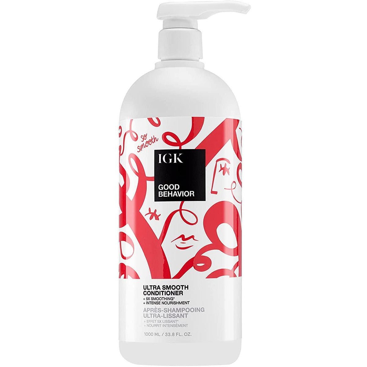 IGK GOOD BEHAVIOR Ultra Smooth Conditioner 8 oz, view 2