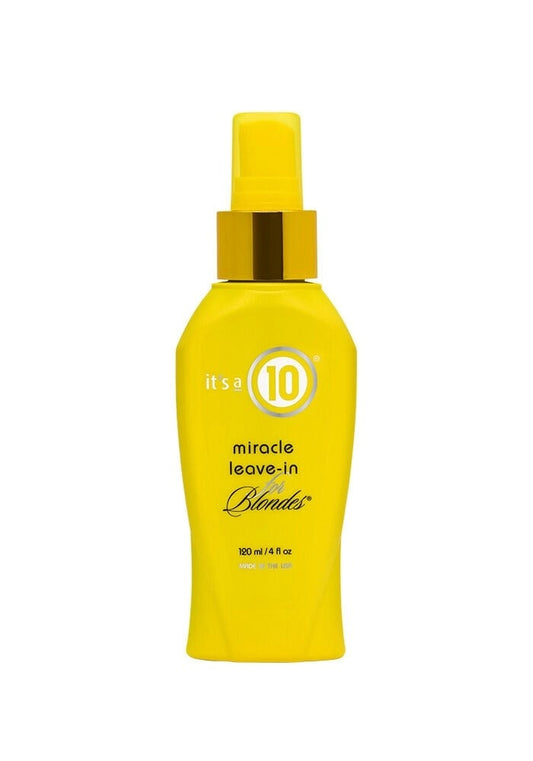 It's a 10 Haircare Miracle Leave-in for Blondes
