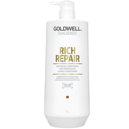 Goldwell DualSenses Rich Repair Restoring Conditioner 10.1 oz, view 2